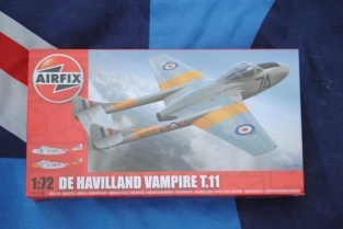Airfix A02058  De Havilland Vampire T.11